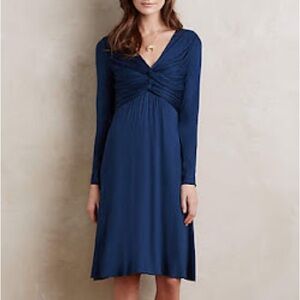 ✨94% Rayon✨ Anthropology Bailey 44 Blue Dress